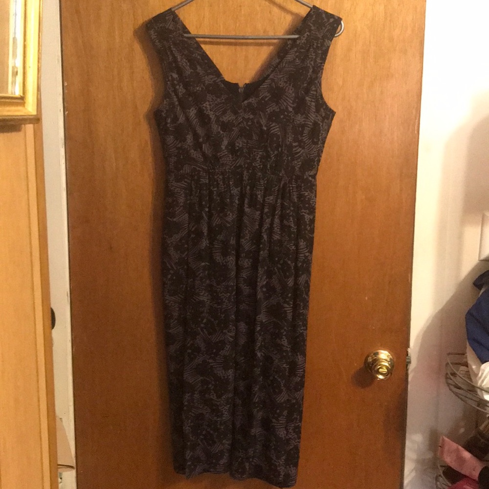 Burberry sleeveless dress.